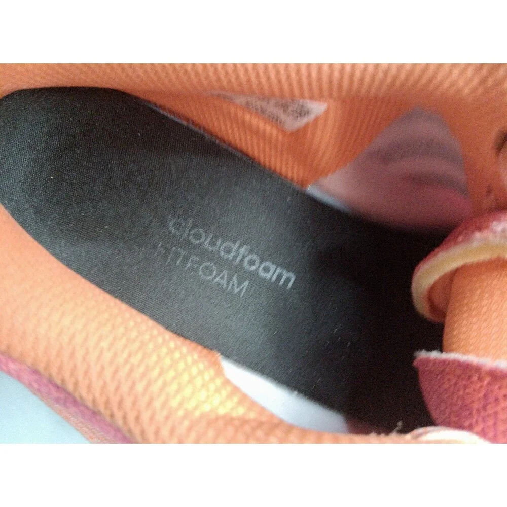 Adidas RapidaRun X Shoes Women's Size 6.5 Sneakers Pink & Orange